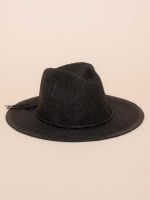 Chapéu de Palha Fedora Talita