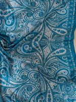 Lenço de Cetim Estampa Paisley Íris