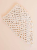 Lenço Bandana de Crochê Olívia
