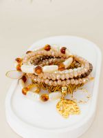 Mix de Pulseiras de Miçangas com Pingentes Mariana