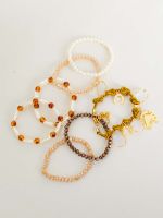 Mix de Pulseiras de Miçangas com Pingentes Mariana