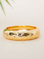 Bracelete em Metal Martelado Vivian