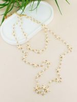 Colar Longo de Miçangas Estrelas Renata