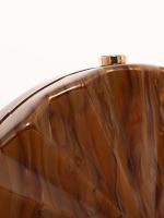 Clutch Acrilíca Marmorizada Siena