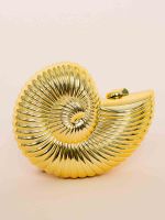 Clutch Concha Dourada Jade