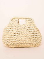 Clutch de Palha Trançada Cecília