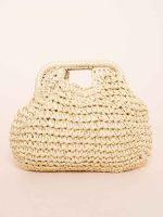 Clutch de Palha Trançada Cecília