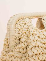 Clutch de Palha Trançada Cecília