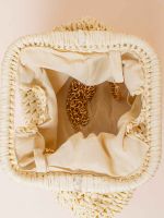 Clutch de Palha Trançada Cecília
