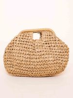Clutch de Palha Trançada Cecília
