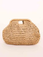 Clutch de Palha Trançada Cecília