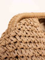 Clutch de Palha Trançada Cecília