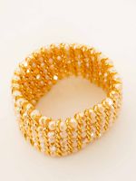 Pulseira Elástica de Miçangas Gabriela