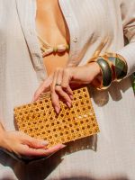 Clutch em Resina com Bambu Helena