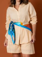 Conjunto Camisa e Shorts Texturizado Isadora