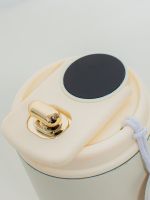 Copo Térmico Multiuso em Aço Inox com Tampa e Alça Eloá 