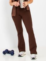 Calça Legging Flare em Poliamida Lori