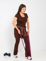 Calça Legging Flare em Poliamida Lori