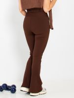 Calça Legging Flare em Poliamida Lori