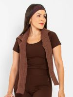 Blusa com Recortes em Poliamida Lori
