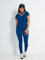 Blusa com Recortes em Poliamida Lori