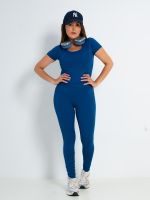 Blusa com Recortes em Poliamida Lori