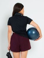 Shorts com Sobreposição e Bolso Lateral Juliana 