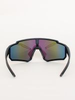 Óculos de Sol Esportivo Shield com Lente Espelhada Nina 