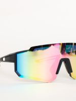 Óculos de Sol Esportivo Shield com Lente Espelhada Nina 