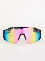 Óculos de Sol Esportivo Shield com Lente Espelhada Nina 