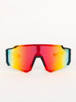 Óculos de Sol Esportivo Shield com Lente Espelhada Nina 