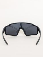 Óculos de Sol Esportivo Shield com Lente Espelhada Nina 