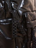 Mochila Média Acetinada com Bolso Frontal Patrícia 
