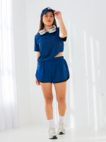Shorts com Sobreposição e Bolso Posterior Eduarda 