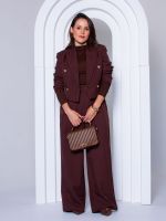Blazer Cropped Alfaiataria Estruturado Emanuelle 