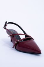 Scarpin Feminino Slingback Verniz Tali
