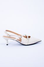 Scarpin Feminino Slingback Verniz Tali