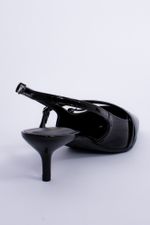 Scarpin Feminino Slingback Verniz Tali