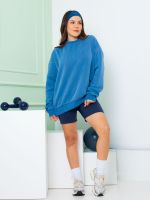 Blusa de Moletom Peluciado Washed Amanda