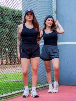 Shorts com Sobreposição e Bolso Posterior Eduarda 