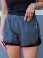Shorts com Sobreposição e Bolso Posterior Eduarda 