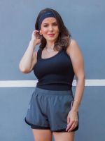 Shorts com Sobreposição e Bolso Posterior Eduarda 