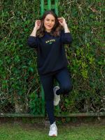Blusa Moletom Oversized Brasil Luísa