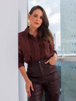 Camisa Feminina com Renda Lorena 