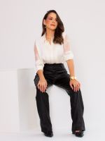 Camisa Feminina com Renda Lorena 