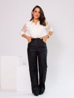 Camisa Feminina com Renda Lorena 