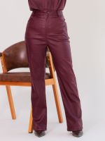 Calça Feminina Resinada Cintura Alta Lara 