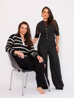 Calça Feminina Alfaiataria Tweed Milena 
