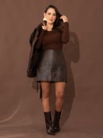 Body Feminino de Poliamida Manga Longa Básico Melissa