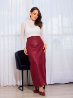 Blusa Feminina de Renda Transparente Manga Longa com Top Incluso Betina